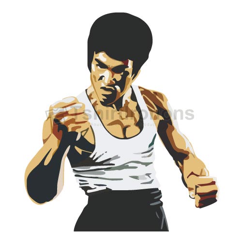 Bruce Lee T-shirts Iron On Transfers N7162 - Click Image to Close